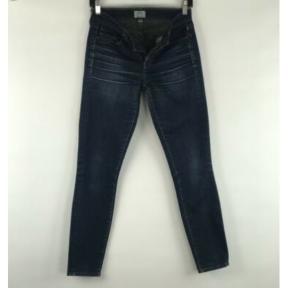 J. Crew Toothpick Dark Wash Blue Skinny Jeans - Picture 5 of 6